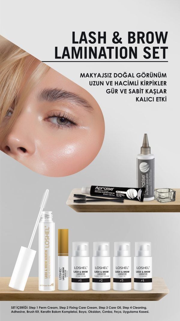 LOSHEL LASH&BROW LAMINATION SETİ