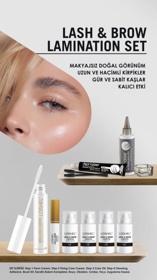 LOSHEL LASH&BROW LAMINATION SETİ