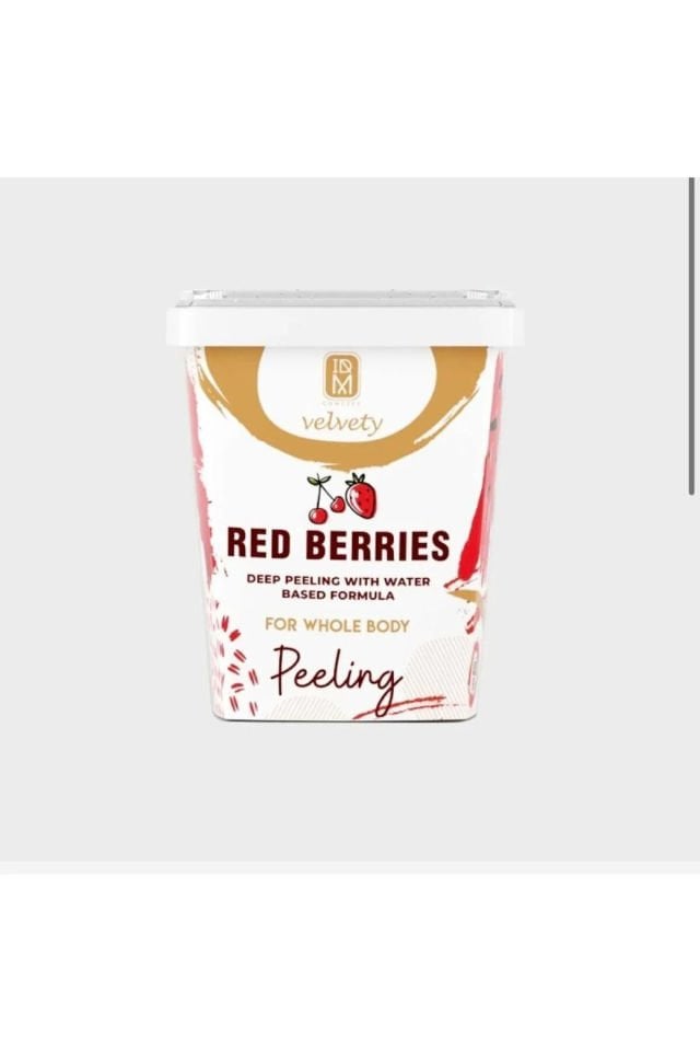 IDM Red  Berries Tüm Vücut  Peeling 400 ML