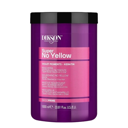 Dikso Prime Super No Yellow Açılmış ve Gri Saç Maskesi 1000 ML