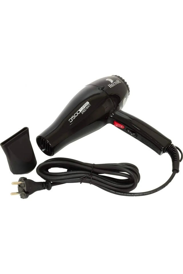 Hector Profesyonel Turbo Siyah 3500 Saç Kurutma ve Fön Makinesi 2400 Watt