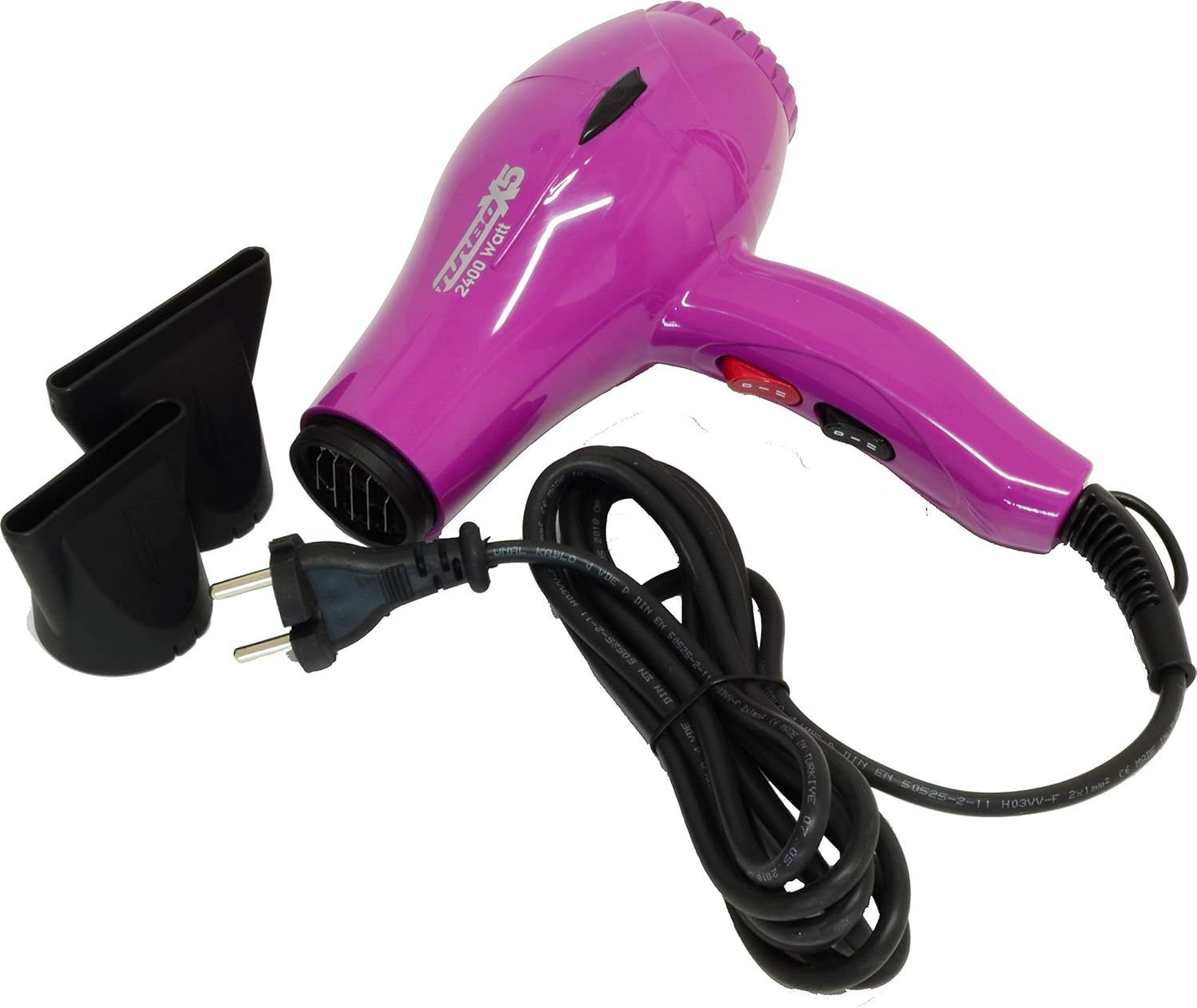 Hector Newyork Style Turbo X5 Lila Profesyonel Saç Kurutma Makinesi 2400 W