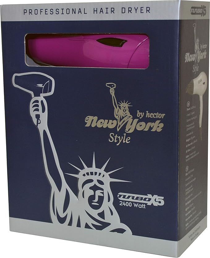 Hector Newyork Style Turbo X5 Lila Profesyonel Saç Kurutma Makinesi 2400 W
