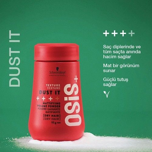 Schwarzkopf Osis Dust It Şekillendirici Mat Pudra 10 Gr
