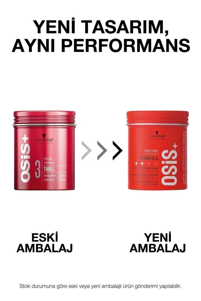 Osis 3 Thrill Texture Strong Doku Veren Saç Şekillendirici Kremi 100 ML