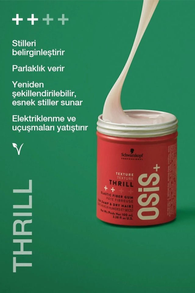 Osis 3 Thrill Texture Strong Doku Veren Saç Şekillendirici Kremi 100 ML