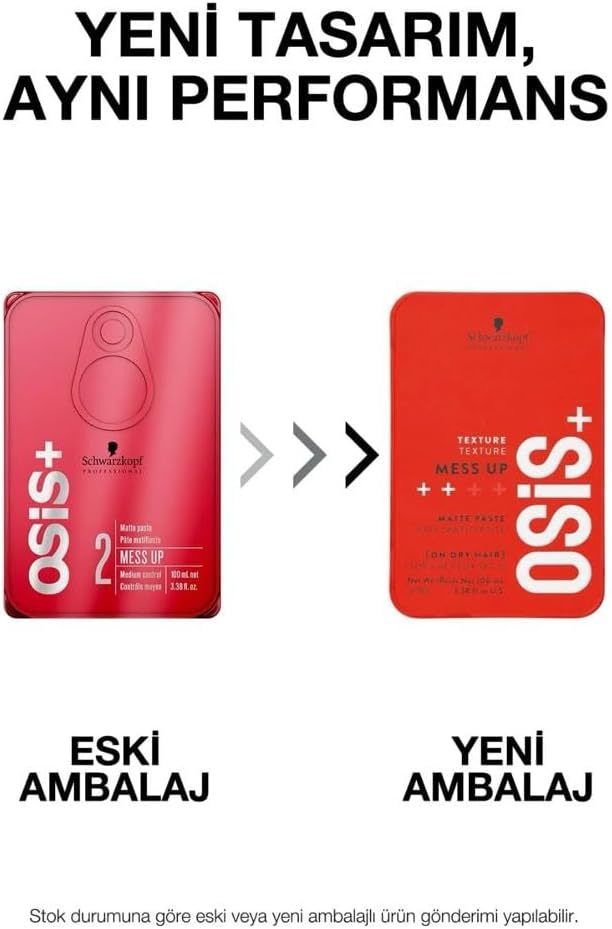 Osis+ Mess Up Mat Şekillendirici Krem Wax 100 ML
