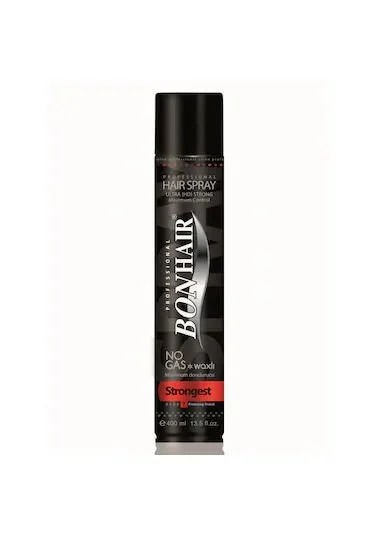 BonHair Profesyonel Wax Etkili Gazsız Saç Spreyi 400 ML