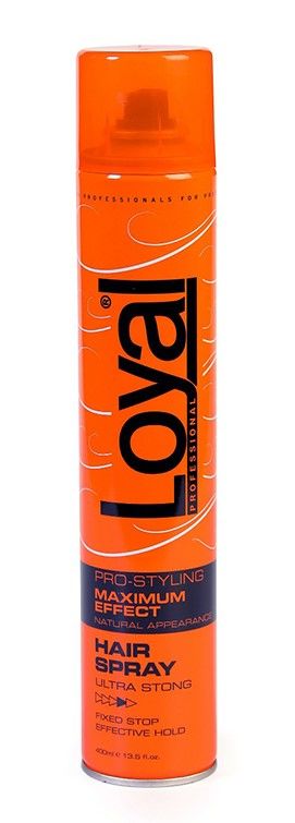Loyal Saç Spreyi Pro Stayling Yüksek Hacimli Ultra Strong 400 ML
