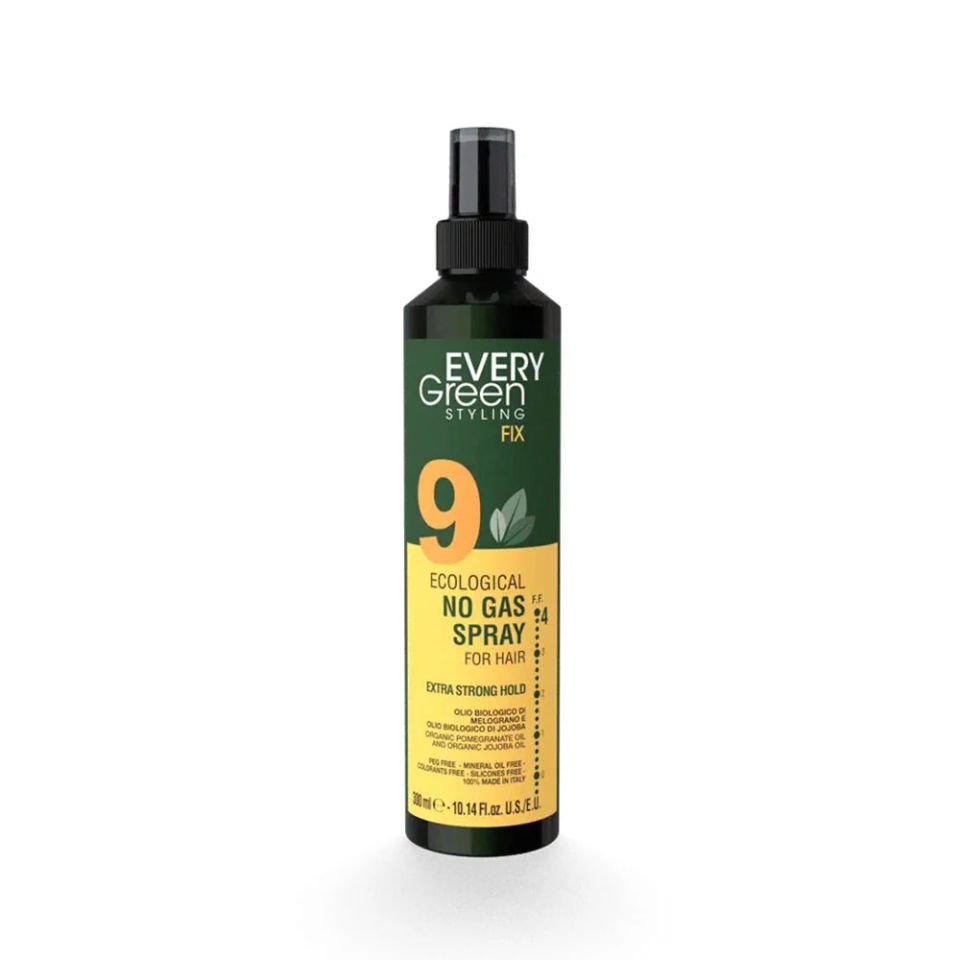 EveryGreen Styling - Gazsız Sprey 9  Ekstra Sert Tutuş 300 ML