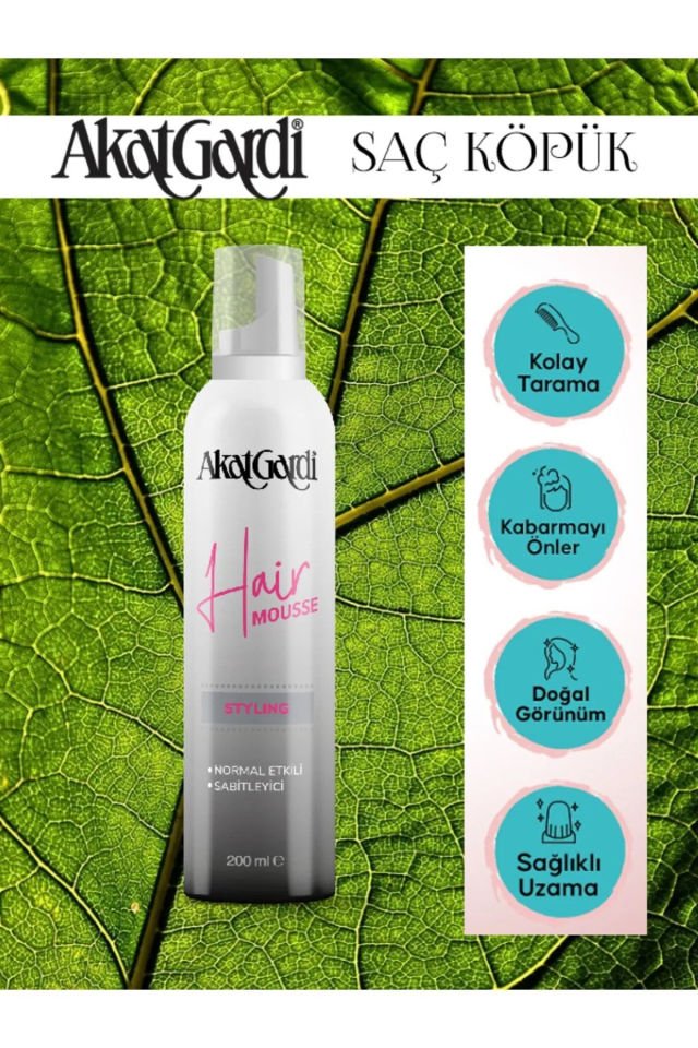 Akat Stayling Saç Köpüğü 200 ML