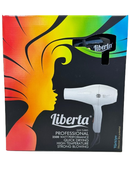 Liberta 3600 Turbo Fön Makinesi 2500W Kırmızı