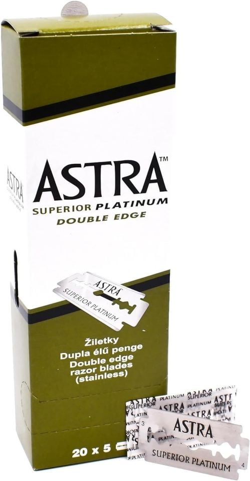 Astra Professional Superior Platinum Çift Taraflı Jilet 5x20 Adet