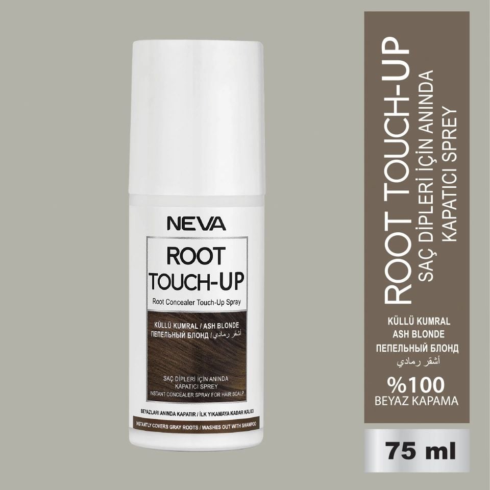 Root Touch-Up Neva Küllü Kumral Saç Dipleri İçin Kapatıcı Sprey 75 ML