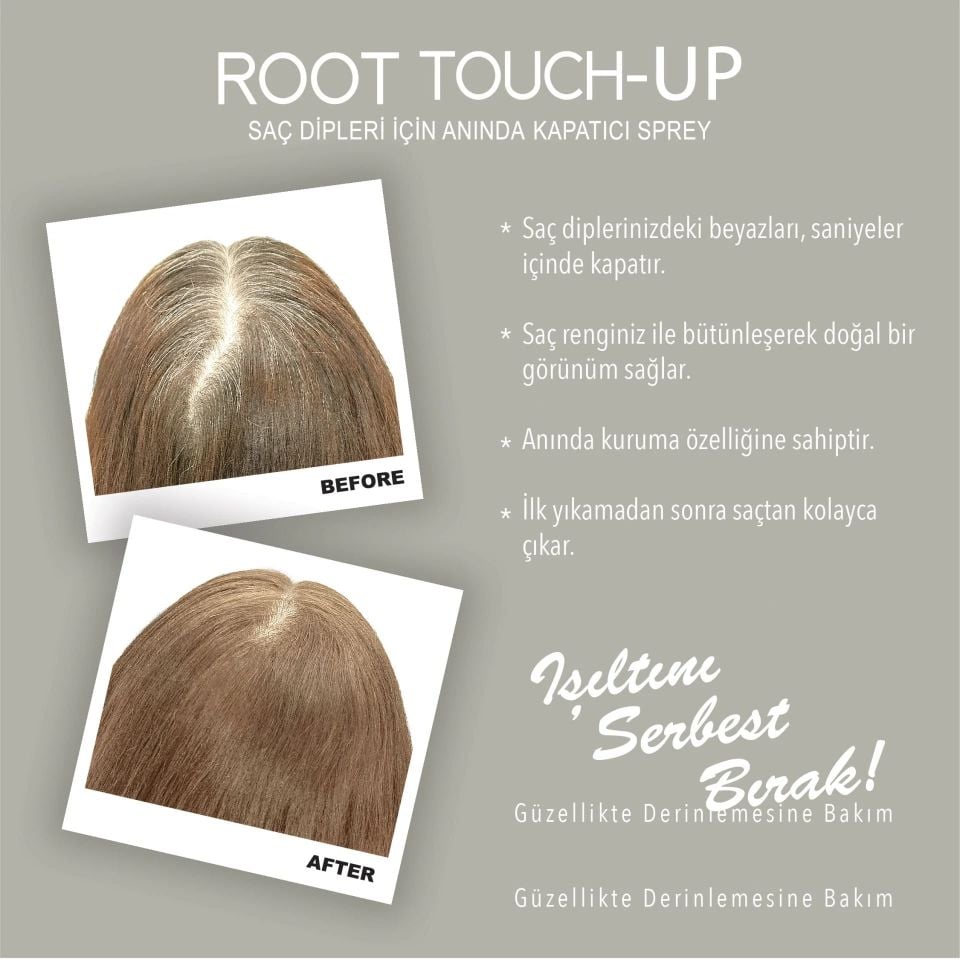 Root Touch-Up Neva Sarı Saç Dipleri İçin Kapatıcı Sprey 75 ML