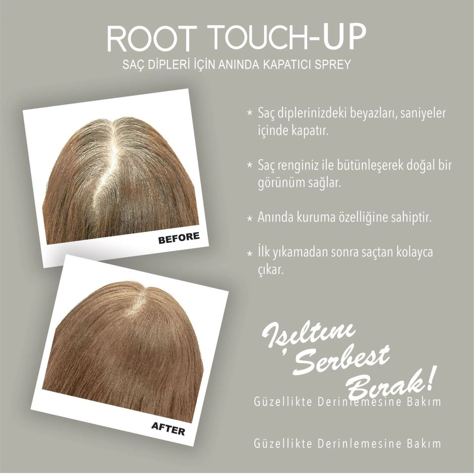 Root Touch-Up Neva Sarı Saç Dipleri İçin Kapatıcı Sprey 75 ML