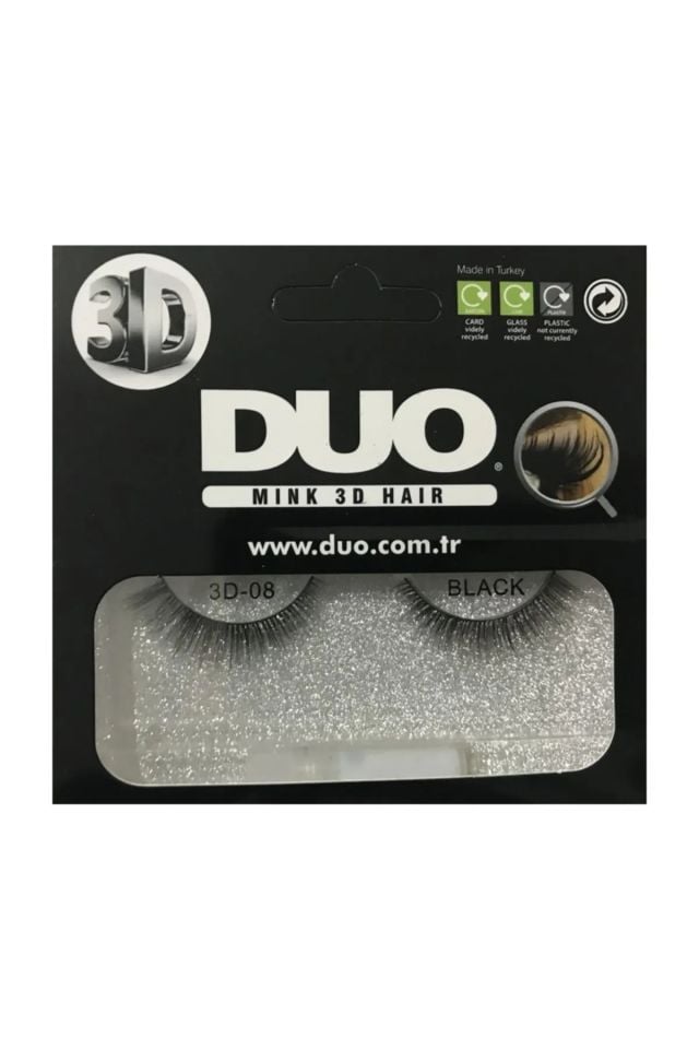 Duo 3D Takma Kirpik No:08