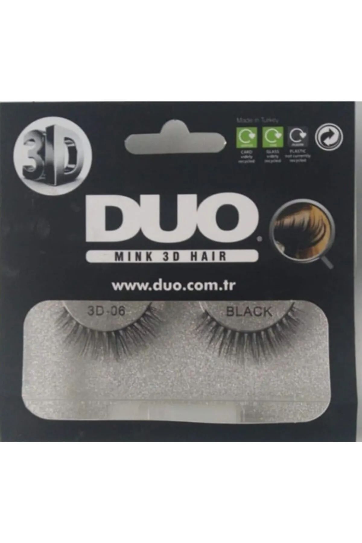 Duo 3D Takma Kirpik No:06