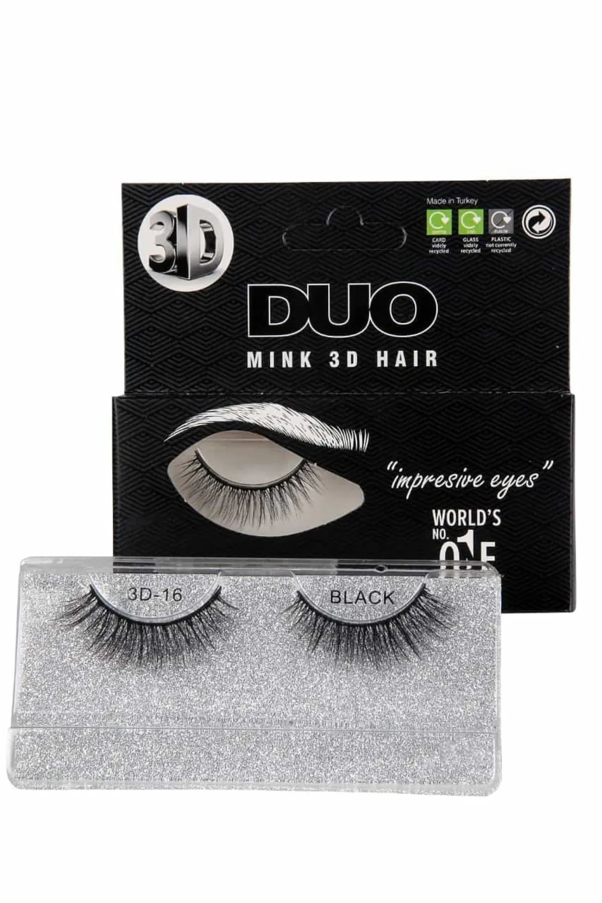 Duo 3D Takma Kirpik No:16